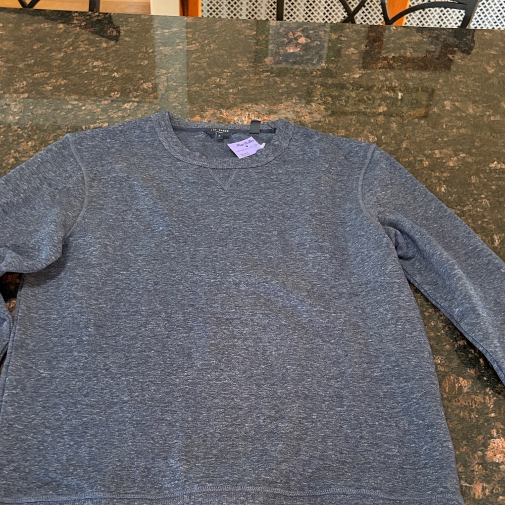 Ted Baker Charcoal Gray Sweatshirt